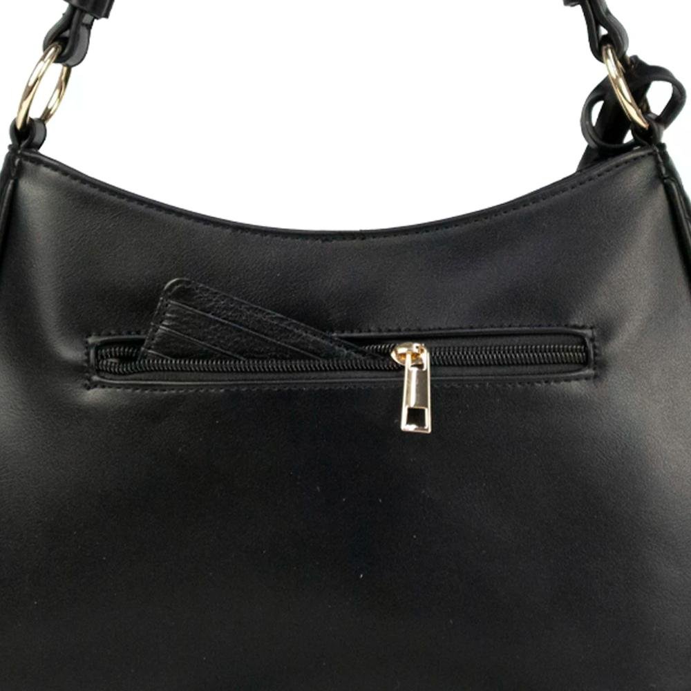 Bolsa Ombro Feminina Fashion Moderna Le Postiche Preto 7