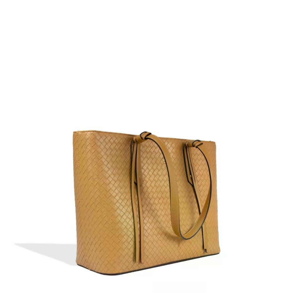 Bolsa Tote Feminina Casual Elegante Le Postiche Marrom 3