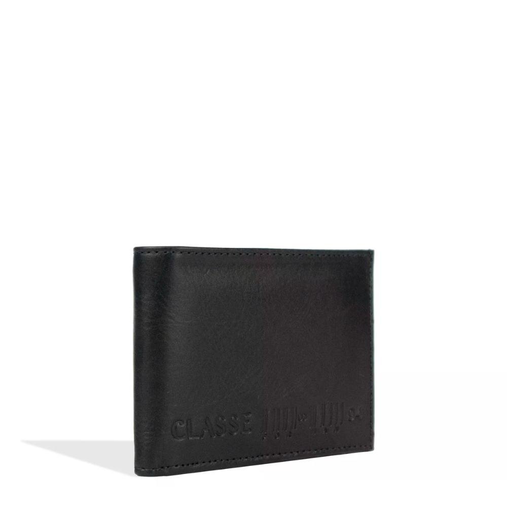 Carteira Masculina Slim Select em Couro Classe Couro Preto 3