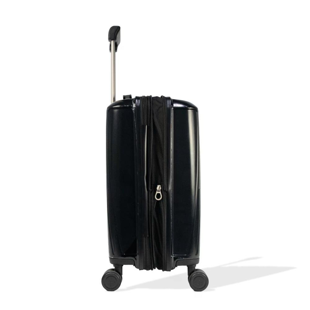 Mala Bordo 10kg London Policarbonato com Rodas 360º Lansay Preto 2