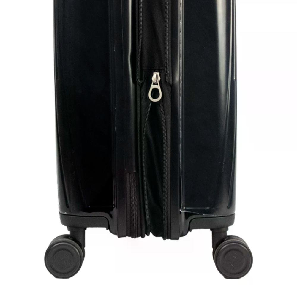 Mala Bordo 10kg London Policarbonato com Rodas 360º Lansay Preto 3