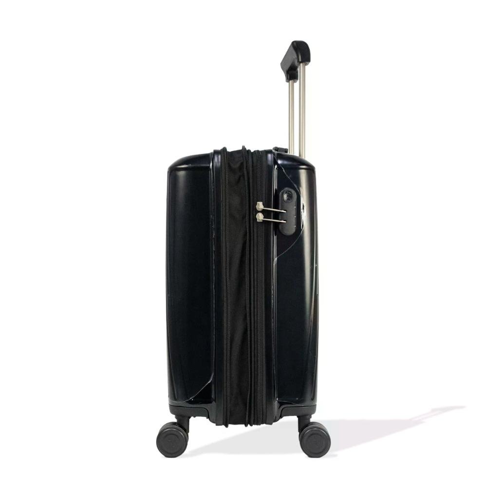 Mala Bordo 10kg London Policarbonato com Rodas 360º Lansay Preto 4