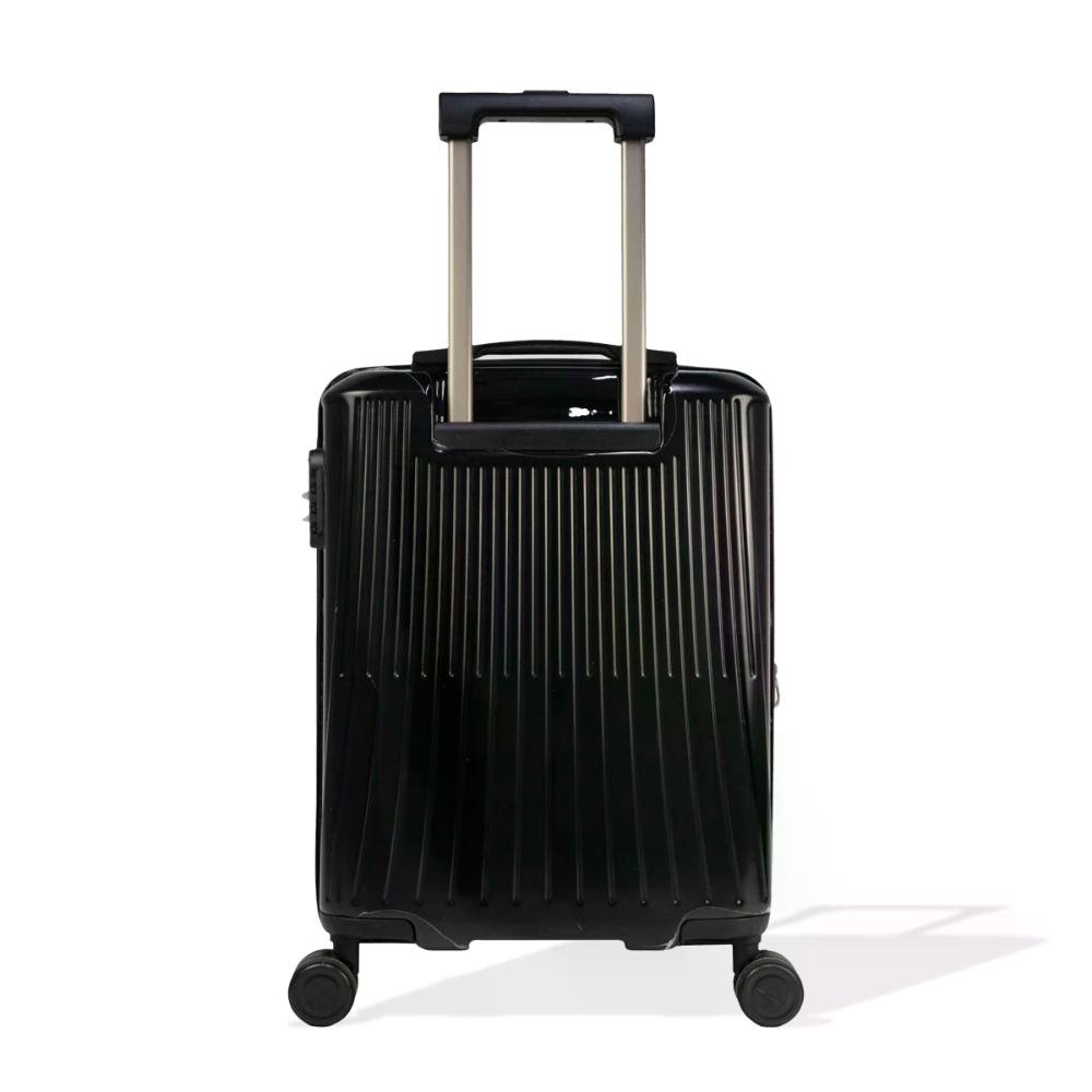 Mala Bordo 10kg London Policarbonato com Rodas 360º Lansay Preto 7