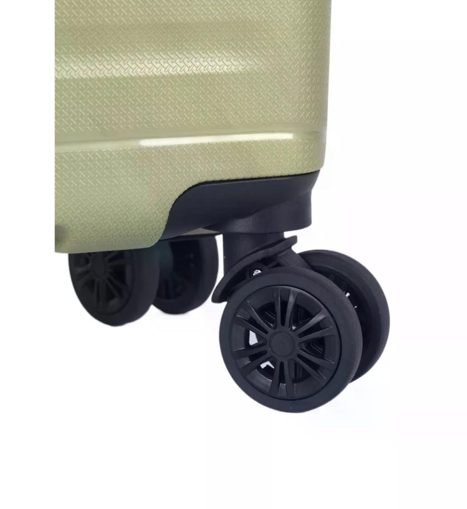 Mala de Viagem de Bordo 10kg em Polipropileno Dolomites Polo King Verde 12