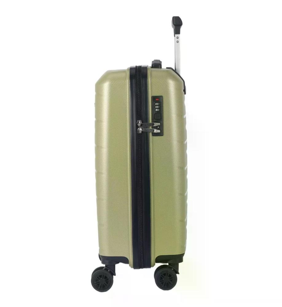 Mala de Viagem de Bordo 10kg em Polipropileno Dolomites Polo King Verde 6