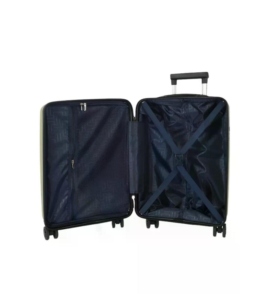 Mala de Viagem de Bordo 10kg em Polipropileno Dolomites Polo King Verde 9