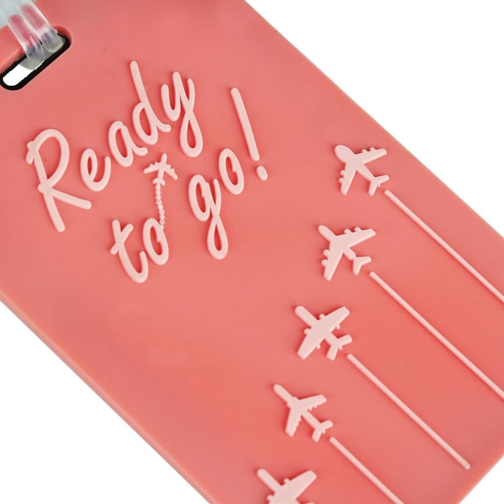 Identificador de Bagagem Ready to Go Stradda Rosa 3