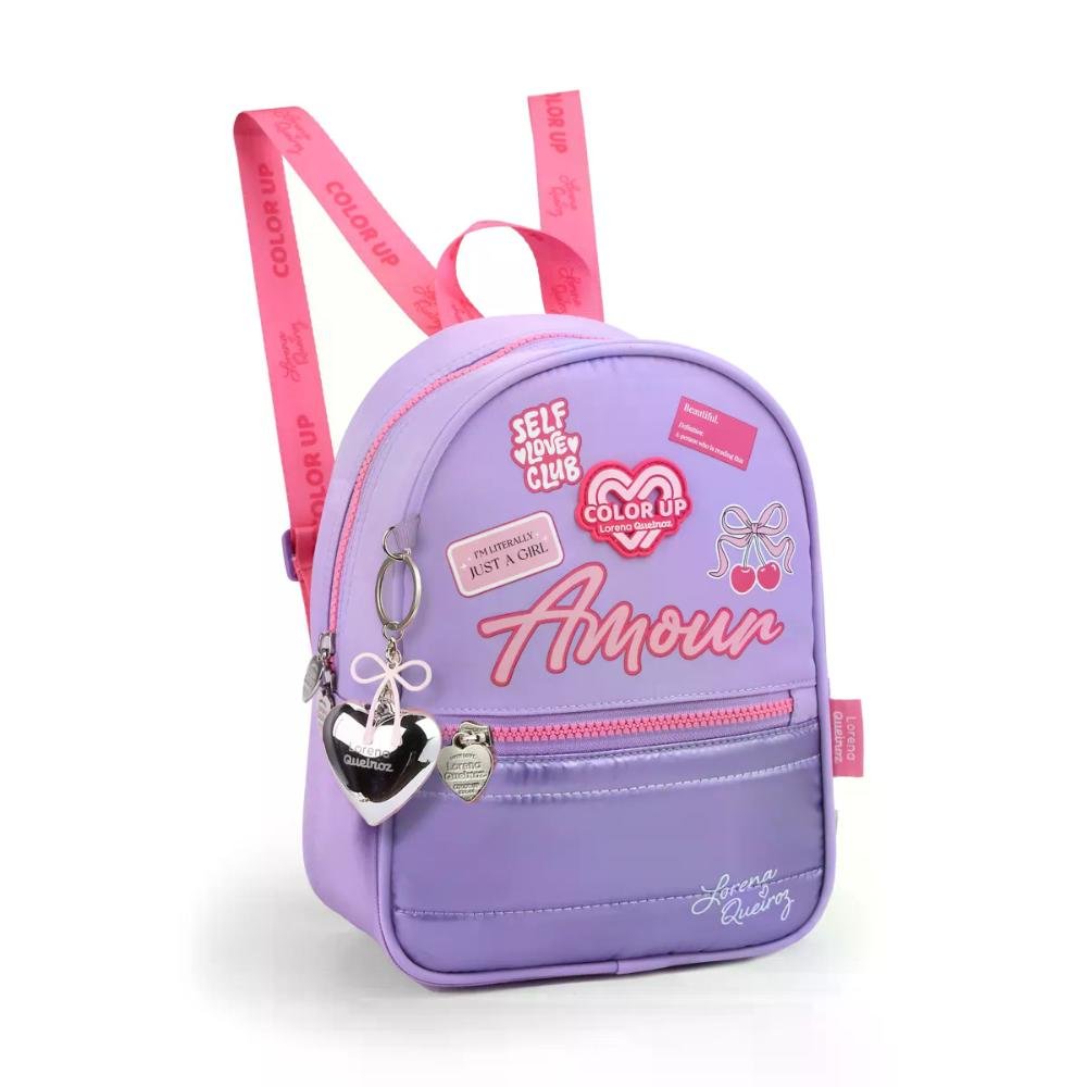 Mini Mochila Lorena Queiroz Seanite Rosa 3