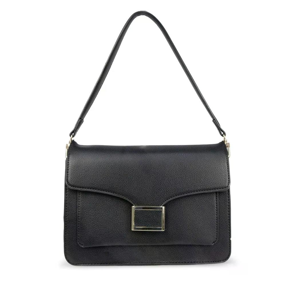 Bolsa Mini com Tampa Floater Le Postiche Preto 1