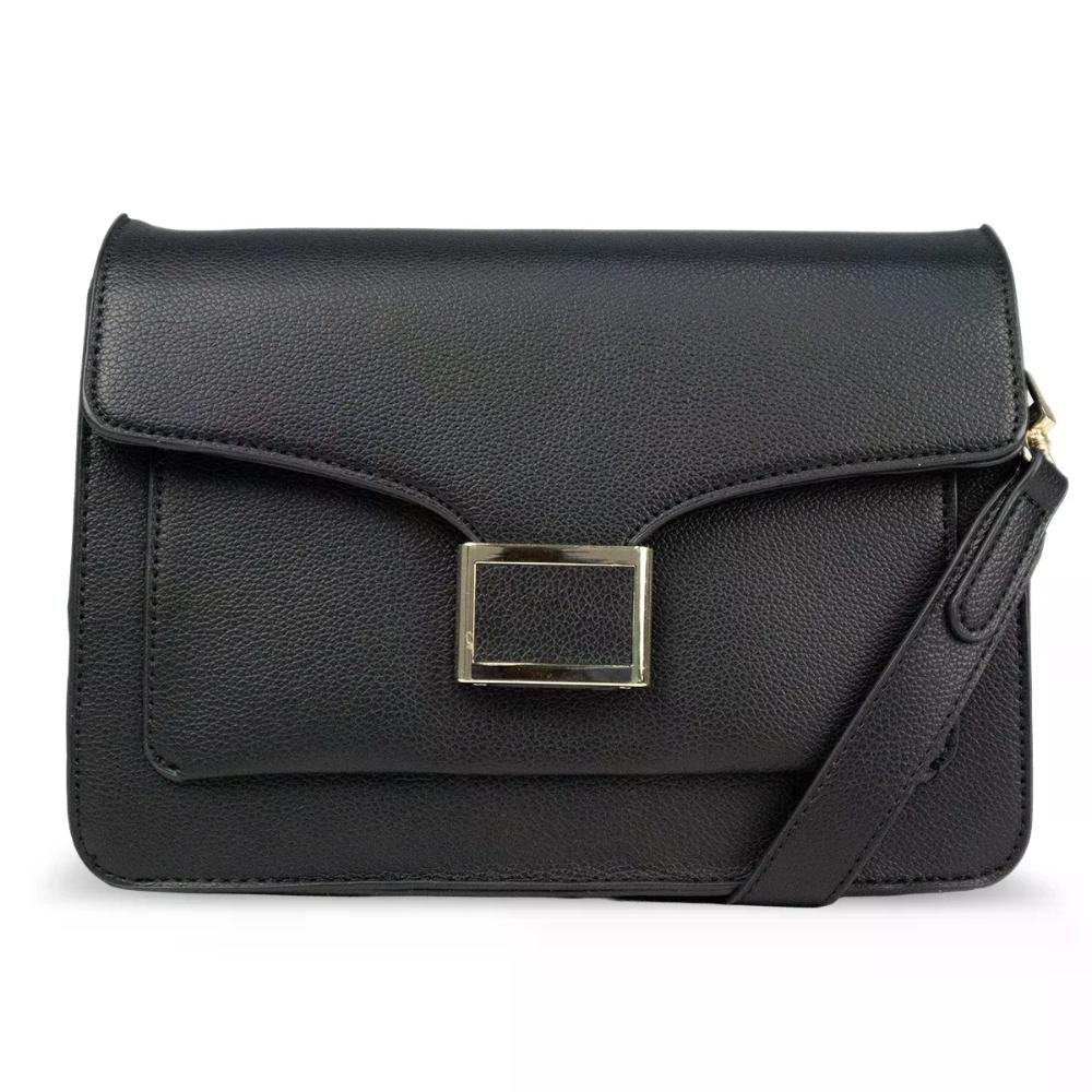 Bolsa Mini com Tampa Floater Le Postiche Preto 2