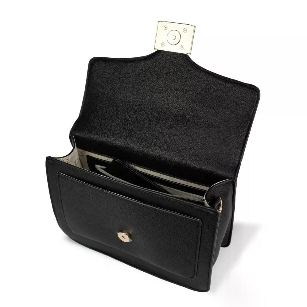 Bolsa Mini com Tampa Floater Le Postiche Preto 5