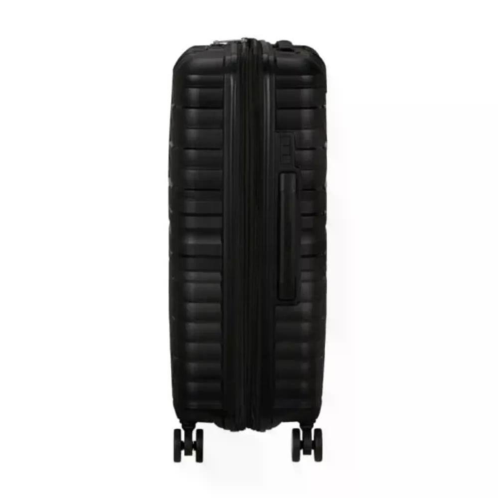 Mala Média 23kg Polipropileno Rodas Giro 360º FlyTwisty American Tourister Preto 3