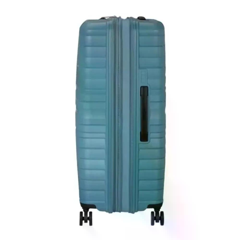 Mala Grande 32kg Polipropileno Rodas Giro 360º FlyTwisty American Tourister Azul 8