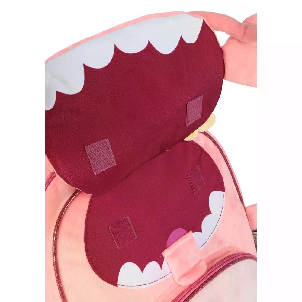 Mochila Escolar Infantil Pelúcia Stitch Up4you Rosa 2