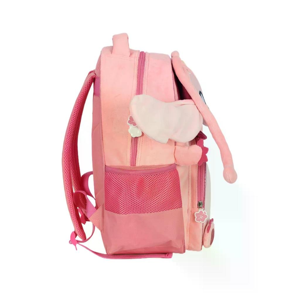 Mochila Escolar Infantil Pelúcia Stitch Up4you Rosa 5