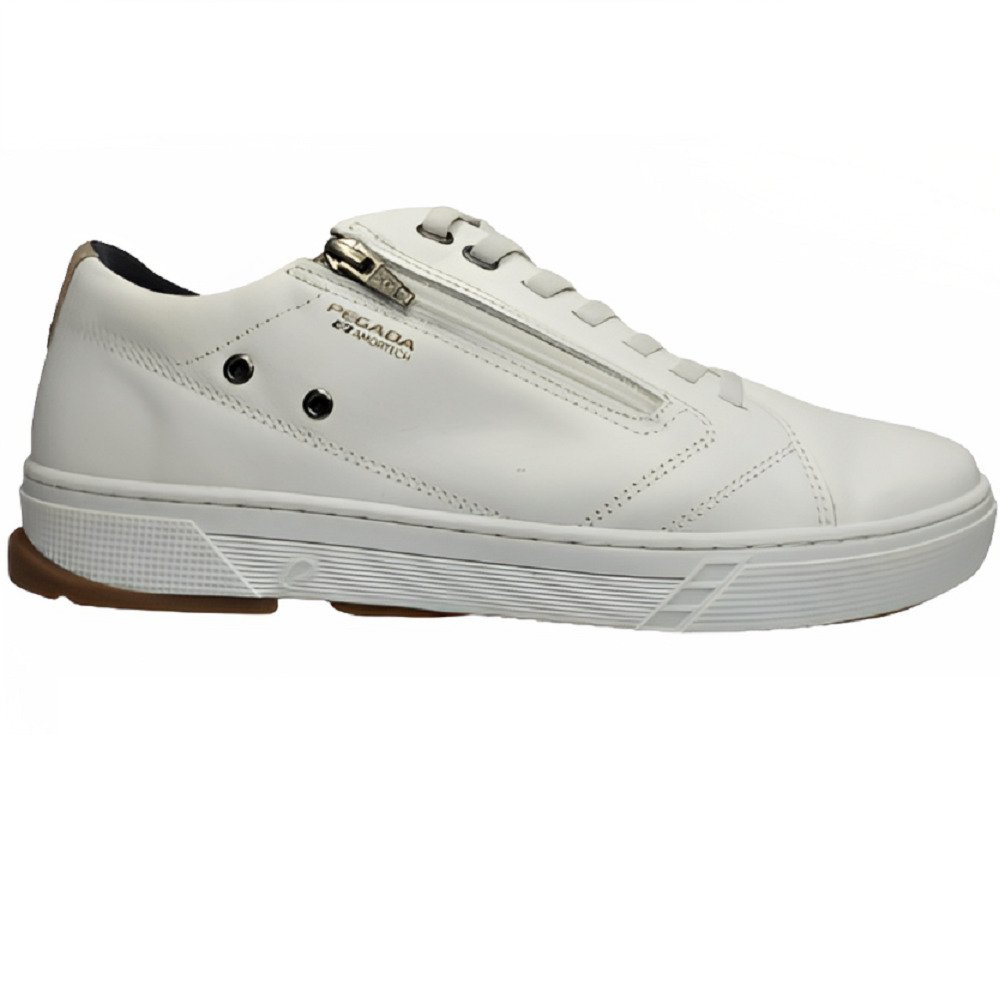 Sapatênis Masculino Pegada Em Couro 118912