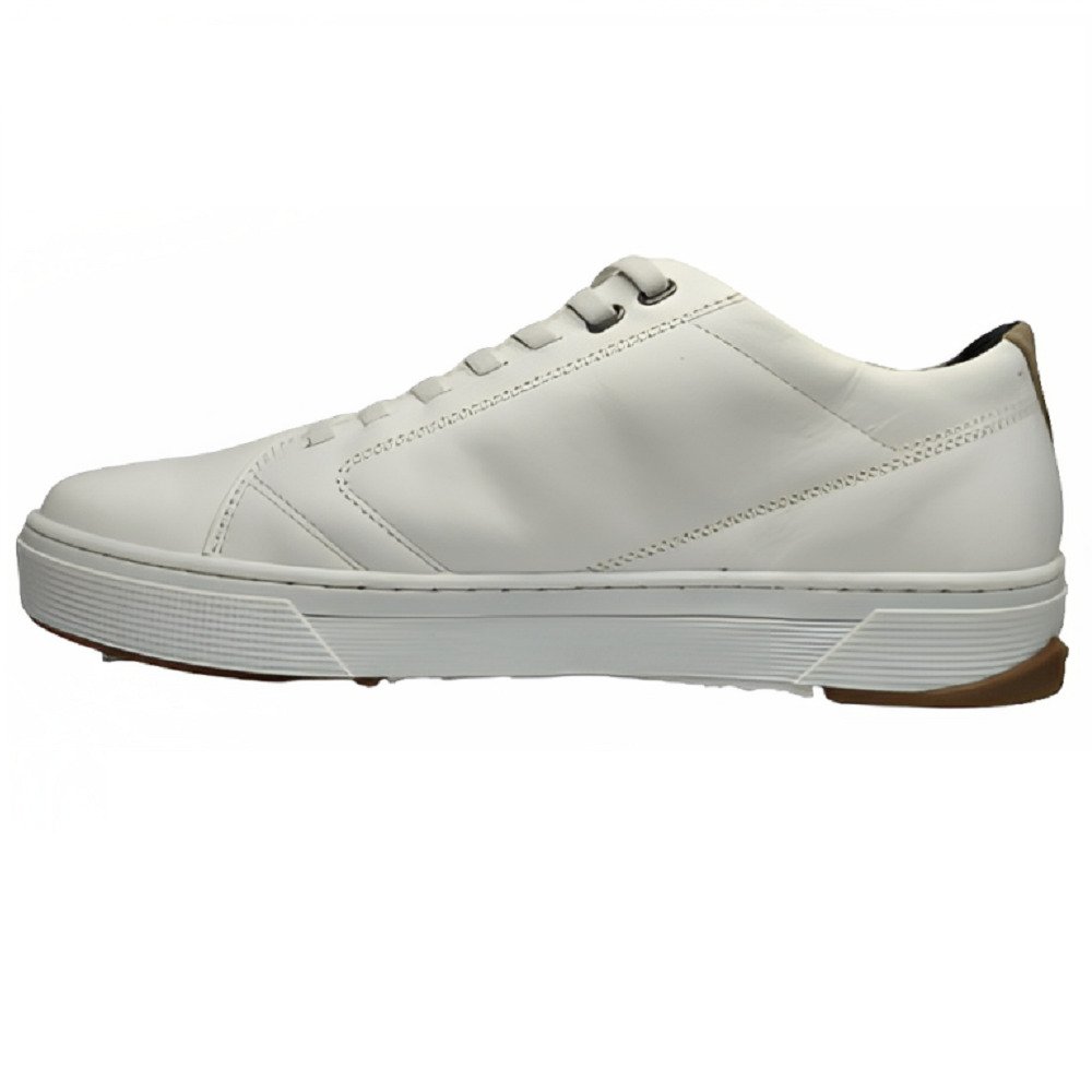 Sapatênis Masculino Pegada Em Couro 118912 Branco 3