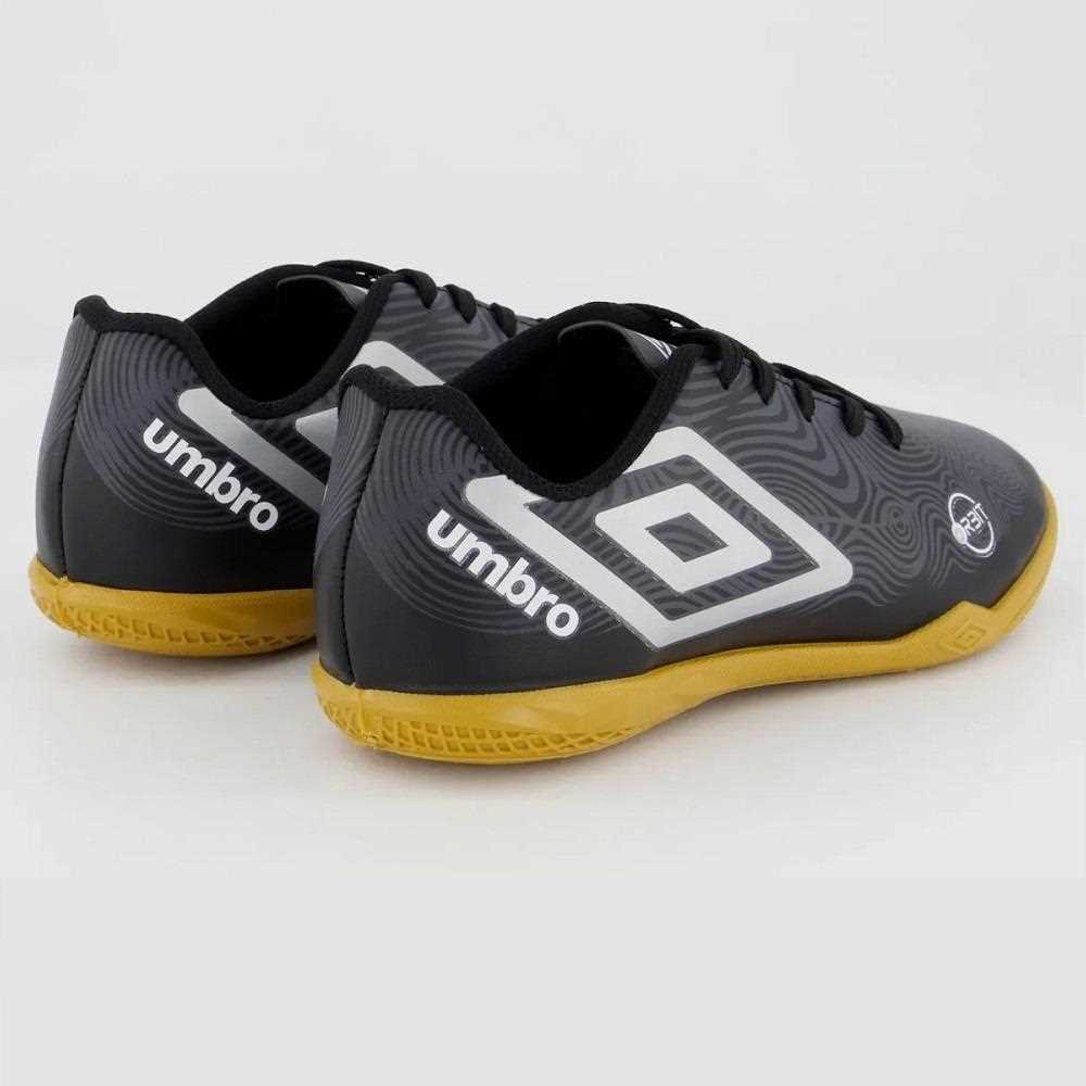 Chuteira Futsal Infantil Umbro Orbit Jr 1169682 Preto 4