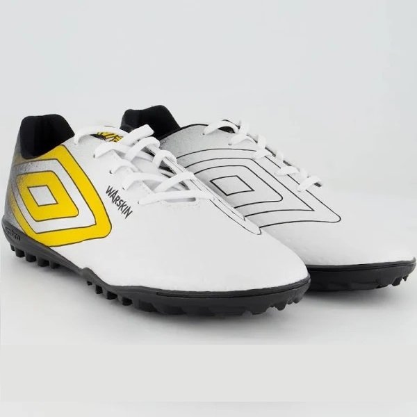Chuteira Society Masculina Umbro Warskin 1168768 Branco 2