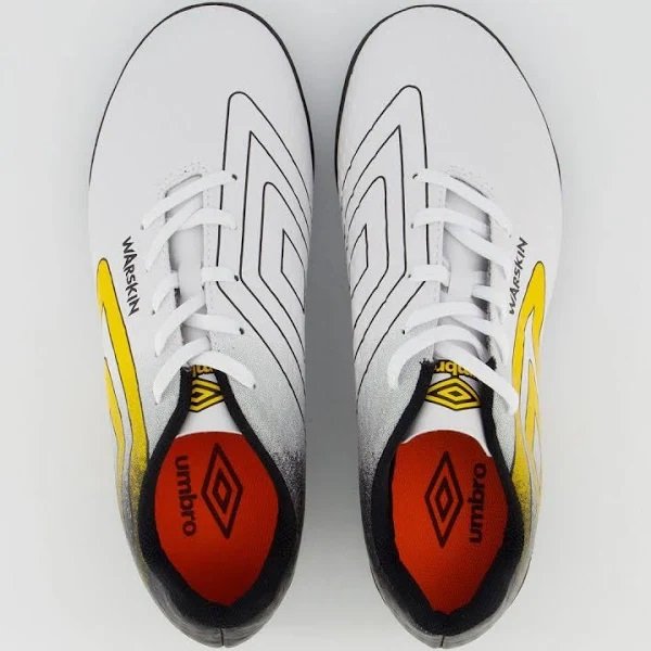 Chuteira Society Masculina Umbro Warskin 1168768 Branco 3