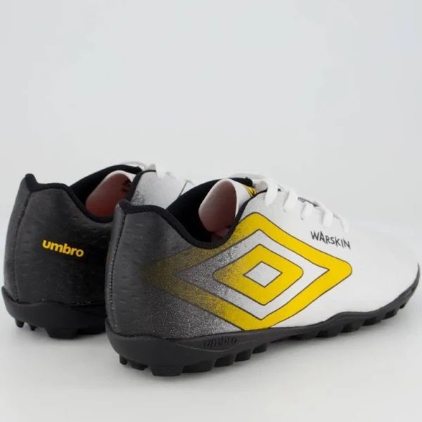 Chuteira Society Masculina Umbro Warskin 1168768 Branco 5