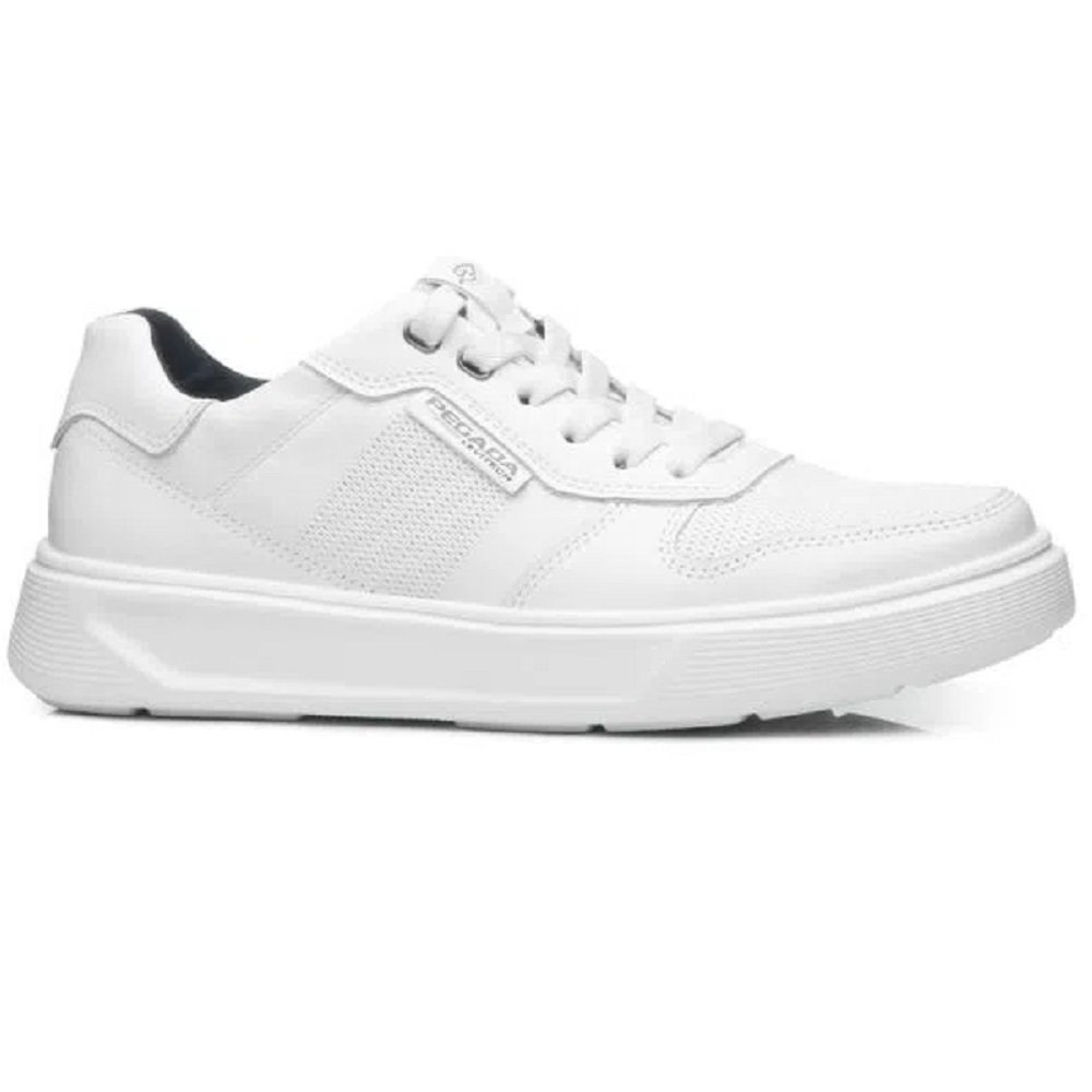 Sapatênis Masculino Pegada Em Couro 110921 Branco 2