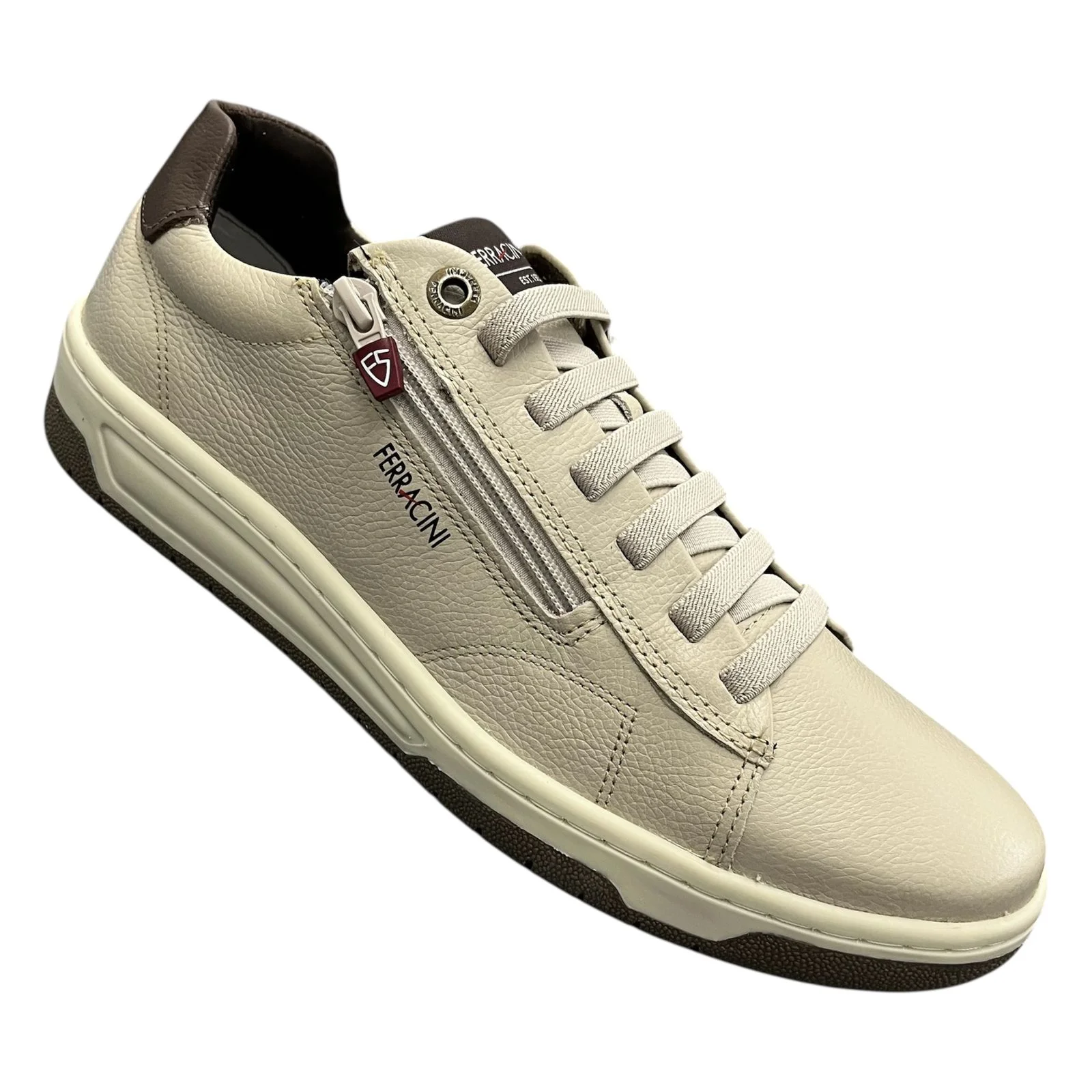 Sapatênis Ferracini Dubay Em Couro Vox 8052-617C Off White 2