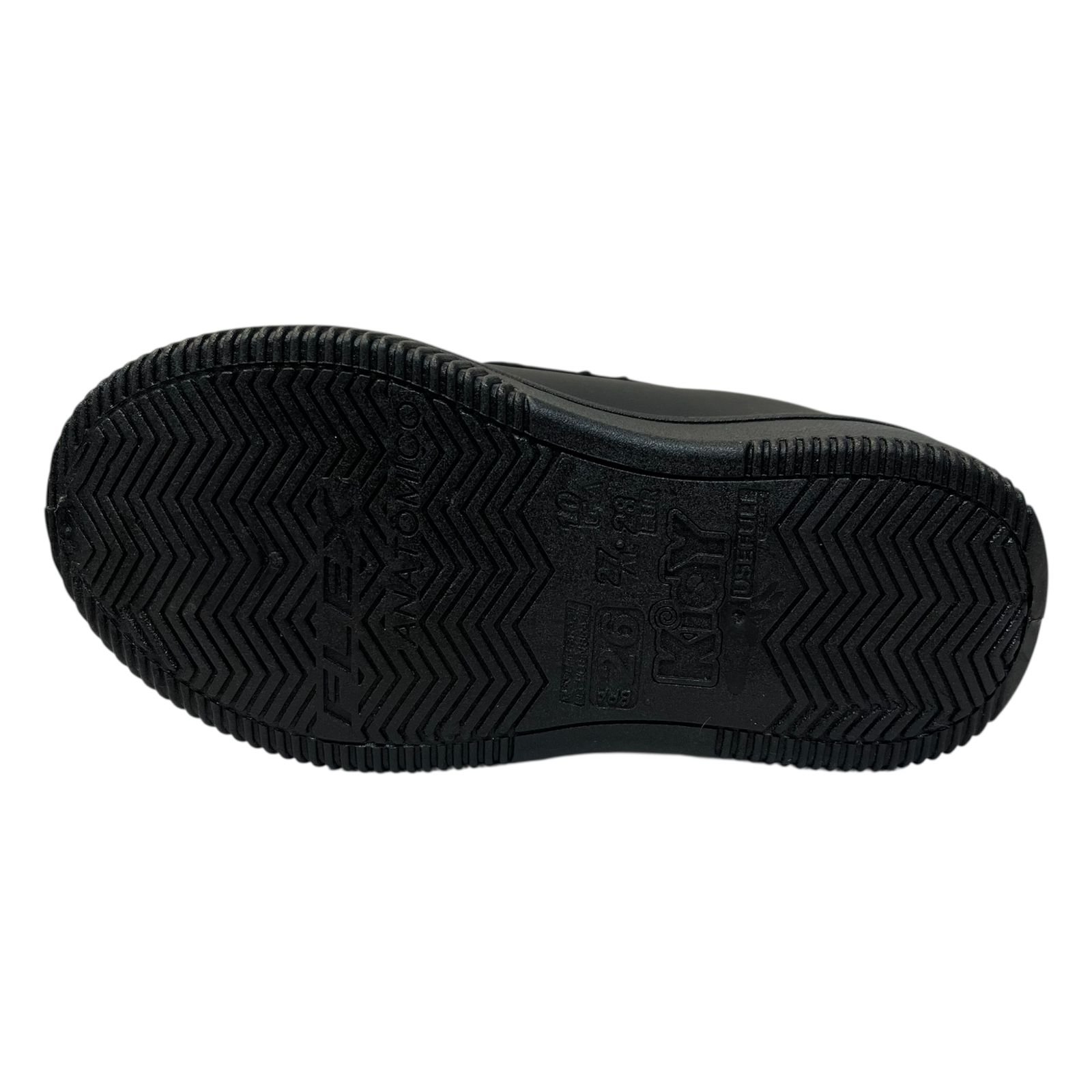 Tênis Infantil Kidy Usefull College Menina 087-1043-0306 Preto/Pink 4