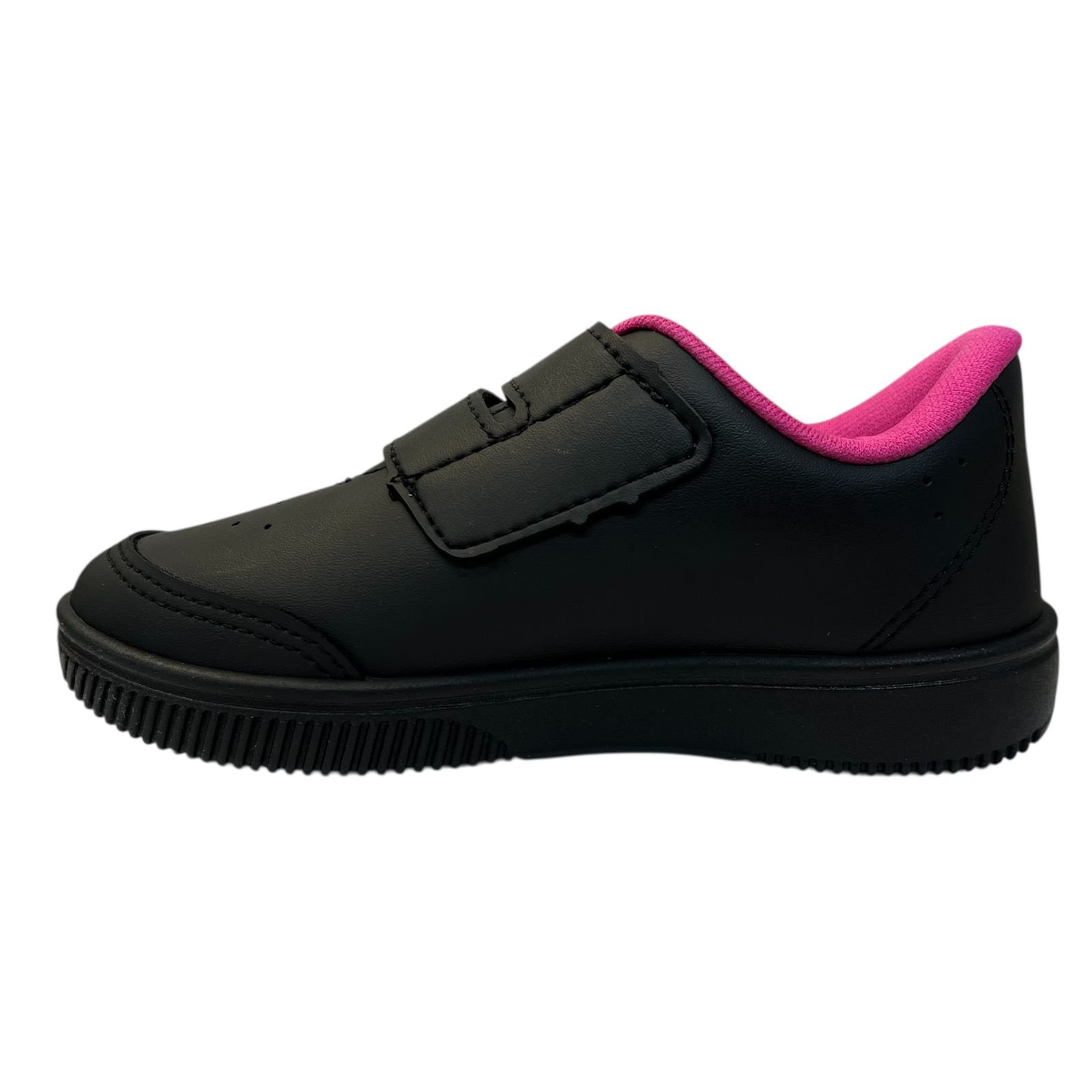 Tênis Infantil Kidy Usefull College Menina 087-1043-0306 Preto/Pink 5