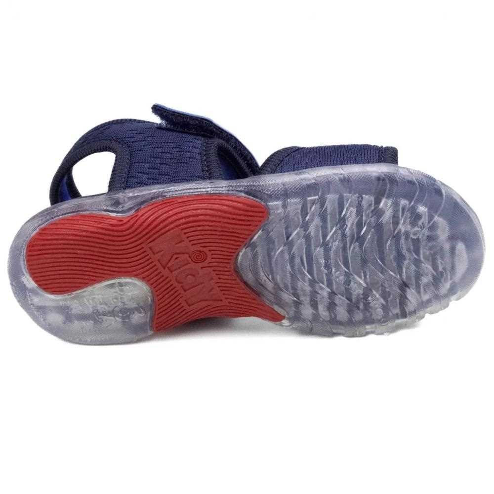 Sandália Papete Infantil Meninos Kidy Wave Light 0027-7765 Azul 4