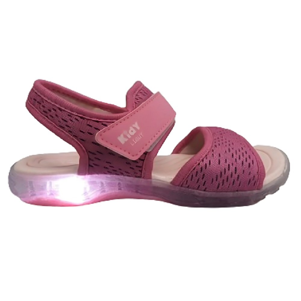 Sandália Infantil Meninas Kidy Wave Light Com Led 1027-4673
