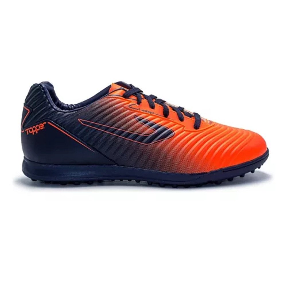 Chuteira Society Topper Forza II Laranja