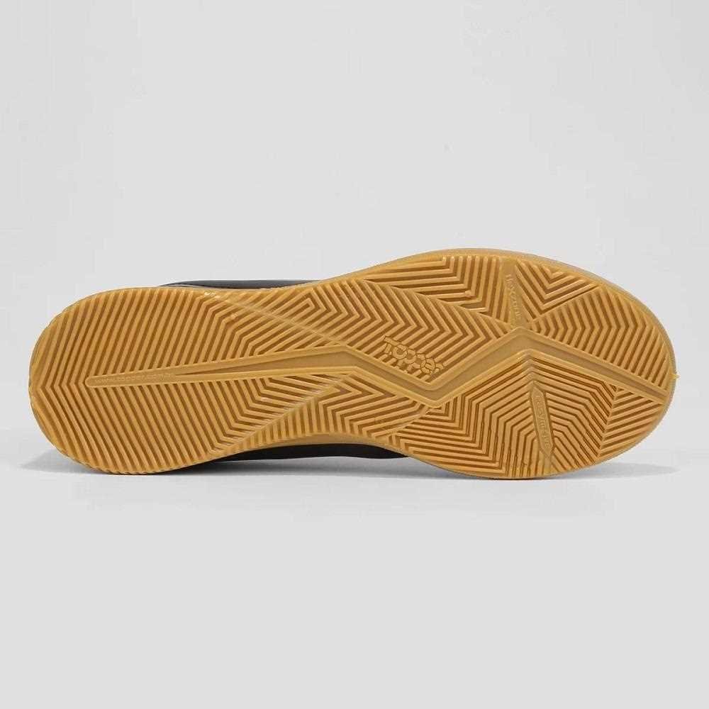 Chuteira Futsal Topper Cup VI Preto Preto/Prata 5