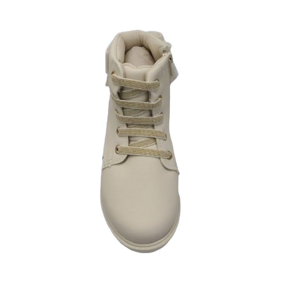 Bota Infantil Menina Klin Rock Mini Laço 175066000 Off White 2