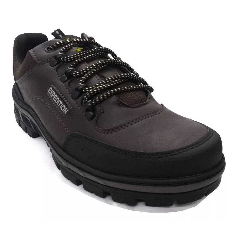 Tênis Adventure Masculino Amaretto Café 3500 Preto Café 2