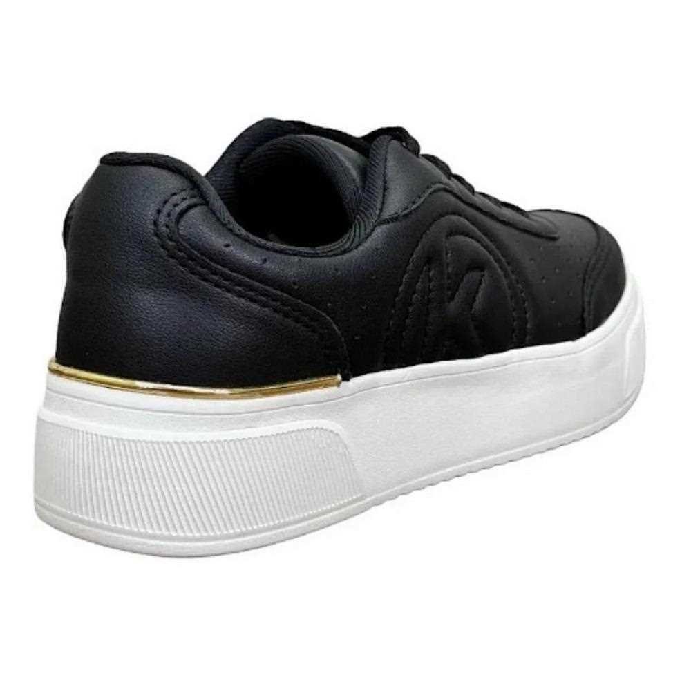 Tênis Casual Flatform Feminino Kolosh Hades C3547 Preto 3