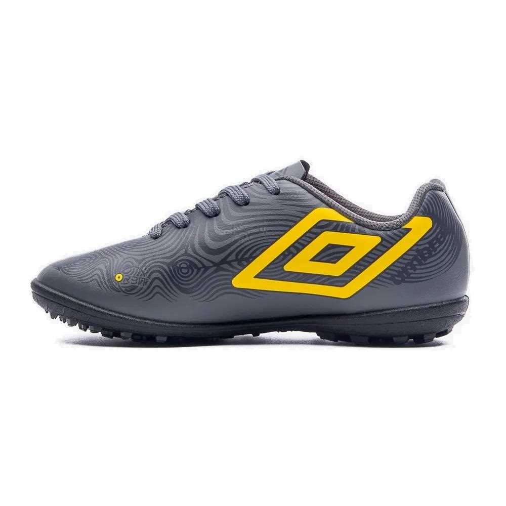 Chuteira Society Infantil Umbro Orbit Jr 1212468 Cinza 4