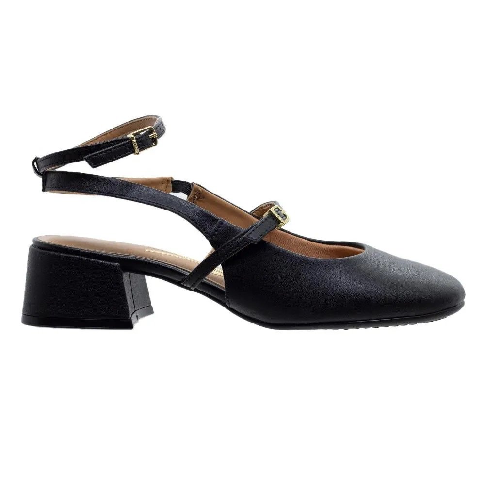 Sapato Feminino Slingback Vizzano Salto Bloco 1426.101