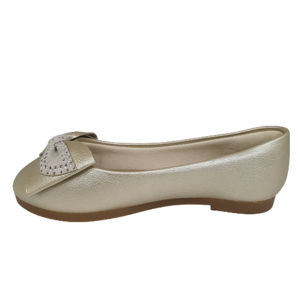 Sapatilha Infantil Klin Princesa 151163000 Dourado 3