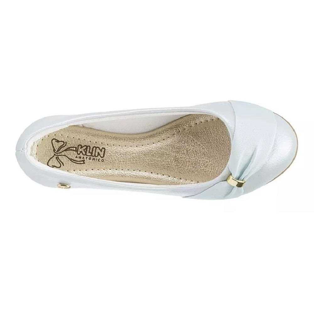 Sapatilha Infantil Meninas Klin Princesa Kids 151172000 Azul Claro 3