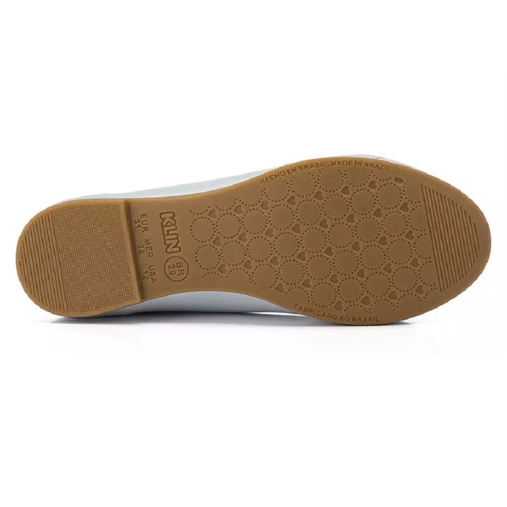 Sapatilha Infantil Meninas Klin Princesa Kids 151172000 Azul Claro 4