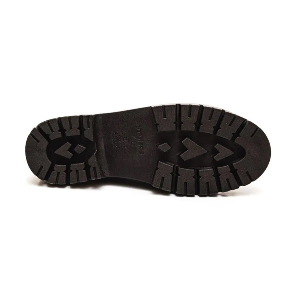 Sapato Mocassim Feminino Moleca Tratorado 5775.107 Preto 4