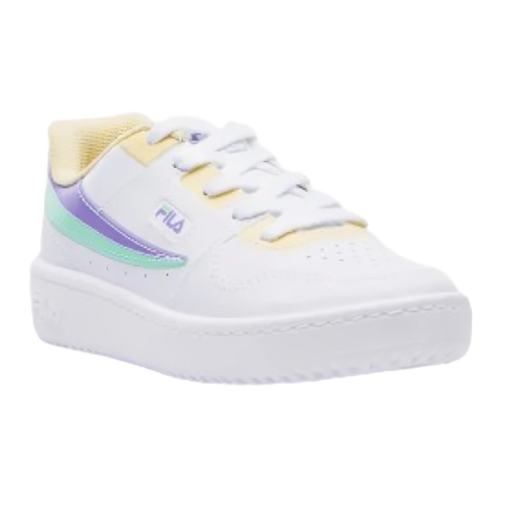 Tênis Infantil Unissex Fila Arcade 1231517 Branco 2