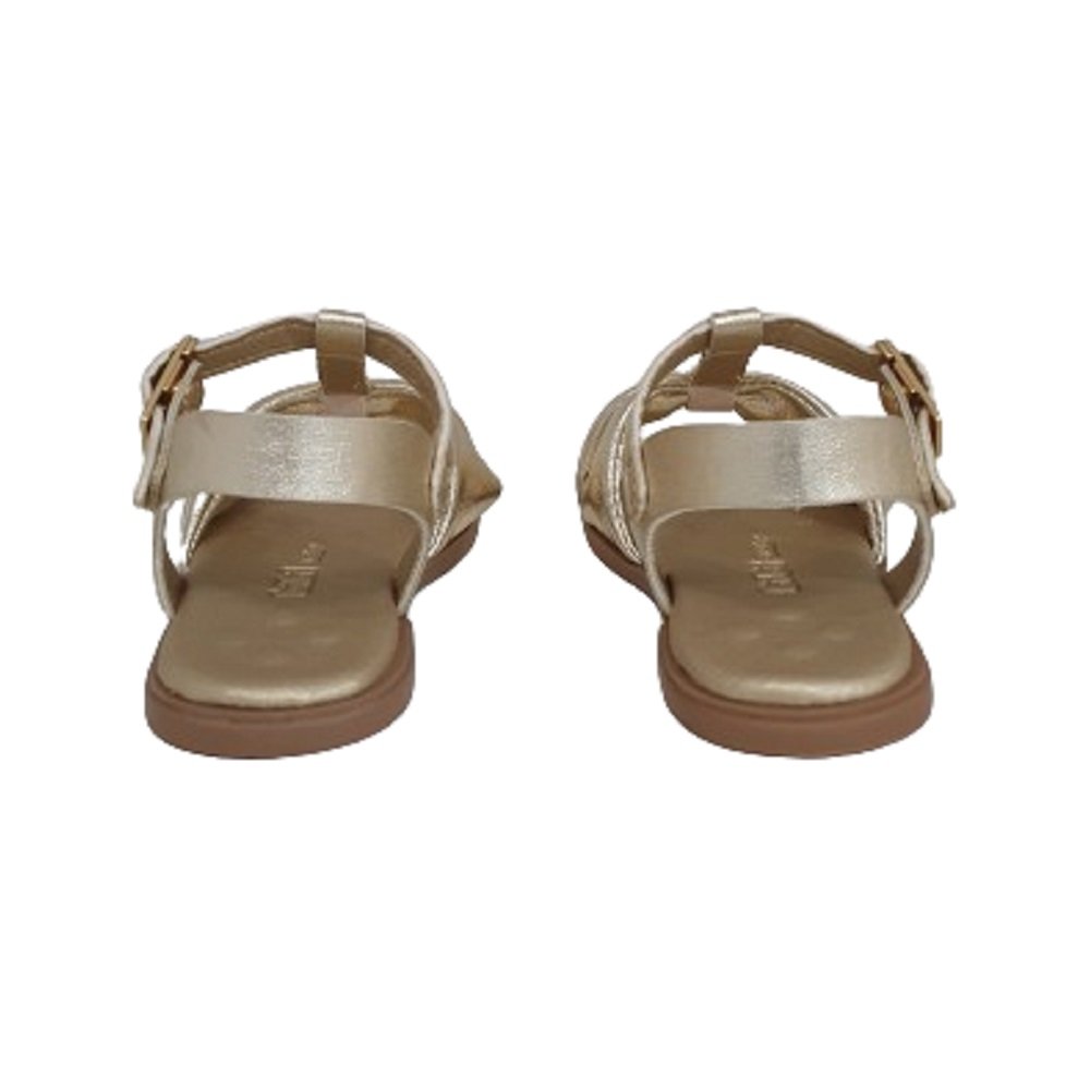 Sandália Infantil Meninas Bibi Shine Mini 1233015 Dourado 3