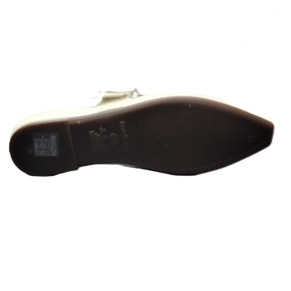Sapatilha Feminina Moleca Verniz 5821.103 Off White 4