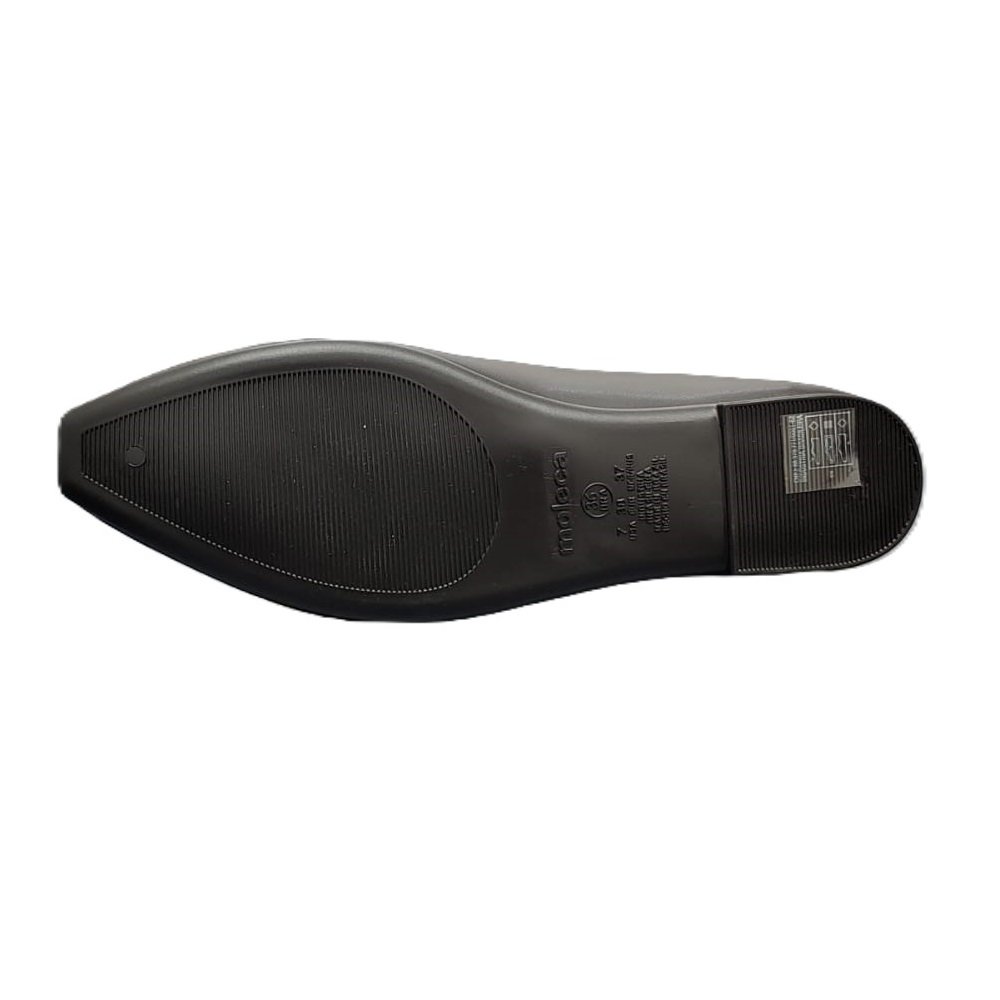 Sapatilha Feminina Moleca Napa 5821.102 Preto 5