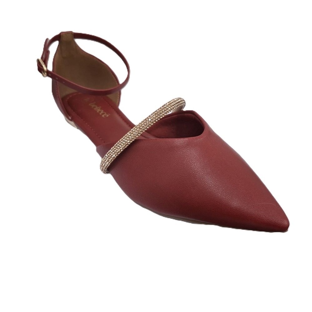 Sapato Scarpin Bebecê Napa T2019-094 Vinho 2