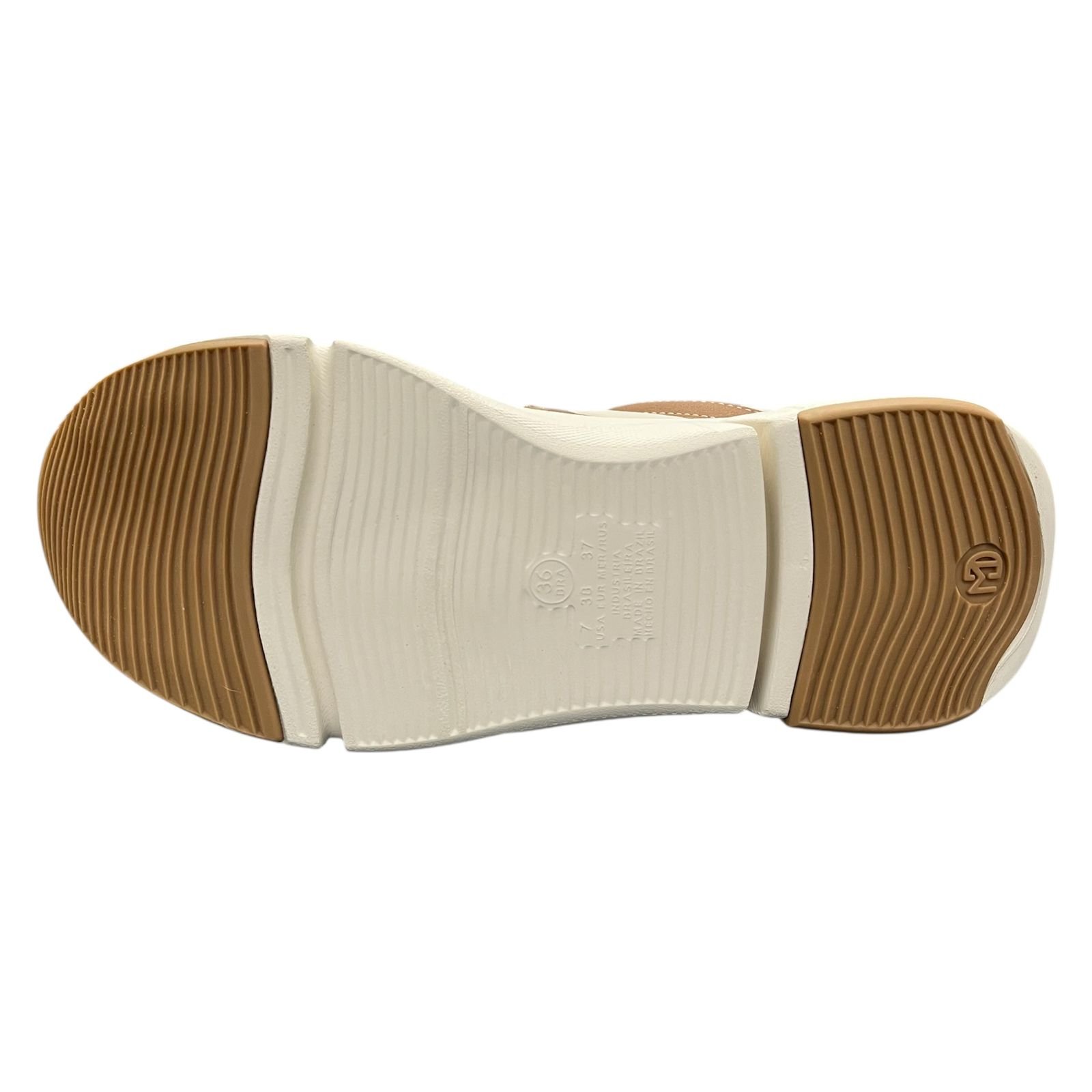 Tênis Feminino Casual Modare Ultraconforto 7401.102 Off White/Tan 4