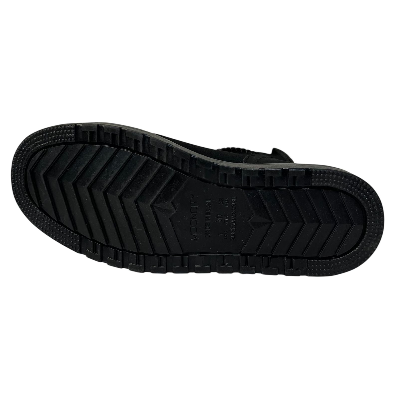Bota Infantil Cano Médio Mooncity Com Pelo 79802 Preto 4