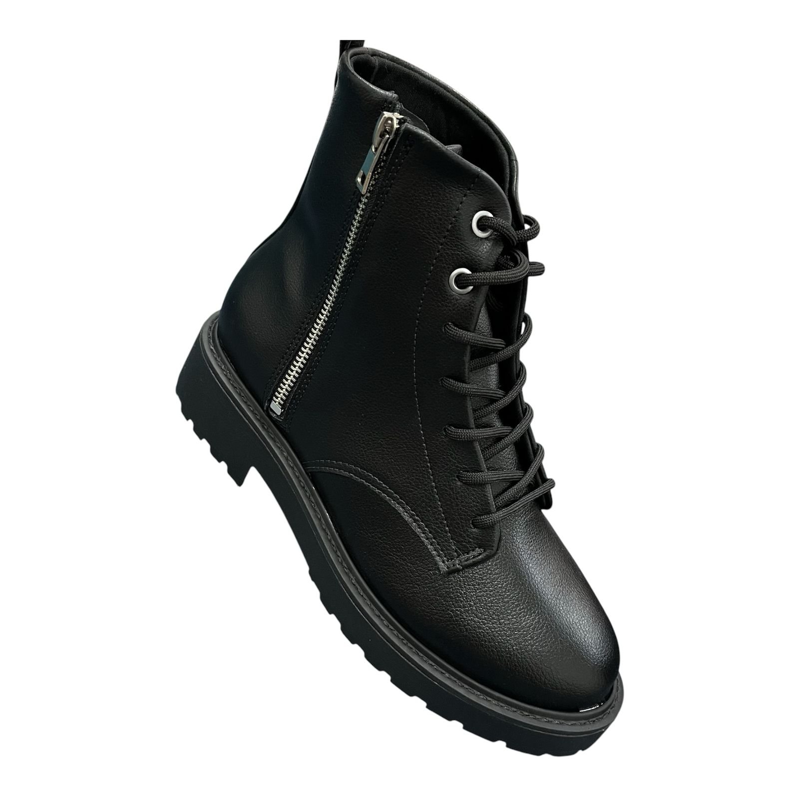 Bota Coturno Vizzano Cano Curto 3103.104 Preto 2